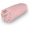 Soleil d'ocre Camille 90 x 190 cm Cotton Rose Fitted