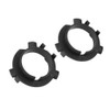 Qiilu 1 Pair H7 LED Headlight Adapter Retainer Holder