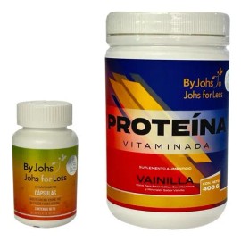 Pastillas y Proteína By Johs Sabor Vainilla para Bajar de Peso Natural