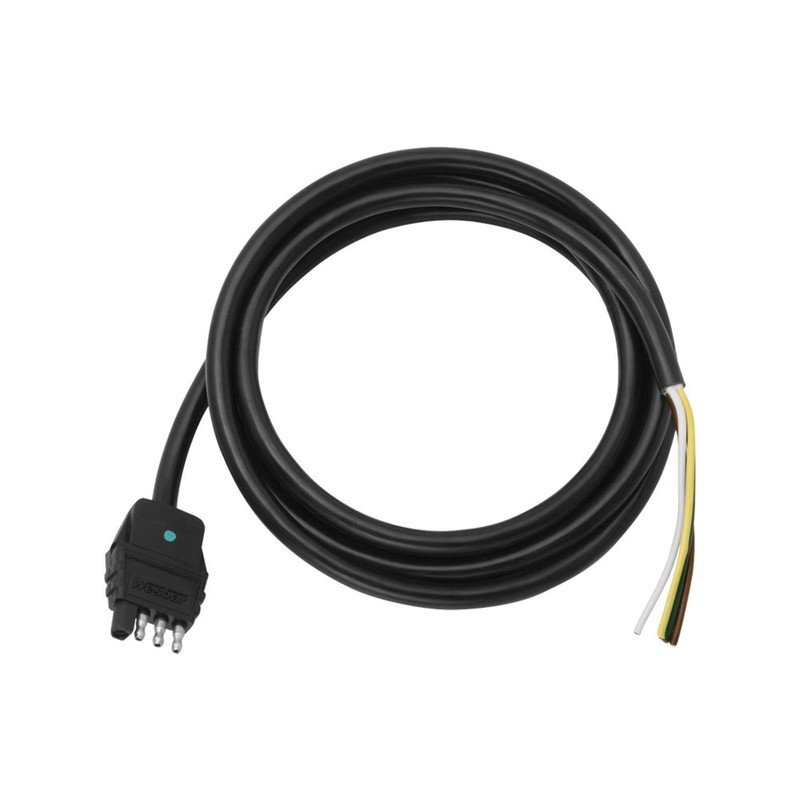 Wesbar 787264 Cable de Conector de Extremo de Remolque, Negro