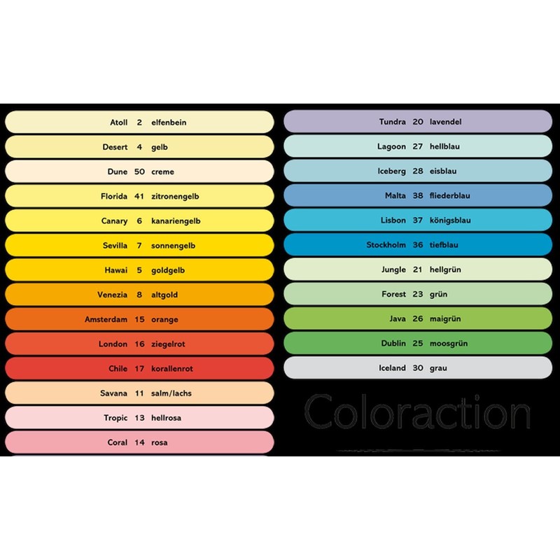 Coloraction A4 Image Deep Yellow (Seville) Printer Paper 100 Sheets