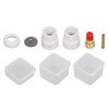 6PCS Welding Torch Adapter Kit Copper PTFE Standard Size TIG