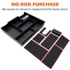 JOJOMARK Compatible with Toyota Tundra Accessories Center Console Tray Organizer