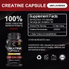 CREATINE Monohydrate Pills 3500mg Per Serving Muscle Growth Building Supplement