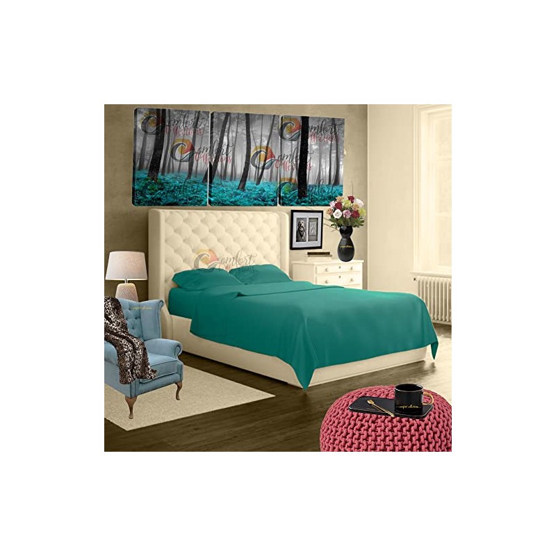 Thermal Flannelette Flat Sheets, 100% Brushed Cotton Flat Sheets Luxury