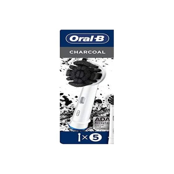 Oral-B Charcoal Electric Toothbrush Replacement Brush Heads Refill, 5 count