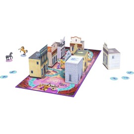 Mattel Games Spirit Hide & Seek Kids Game, Hide-and-Seek Board Game with Mini Horses & Buildings for 2, 3, 4 or 5 Players Ages 5 Years Old & Up