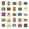 Keith Haring Arte 50 Calcomanias Stickers Pvc Contra Agua