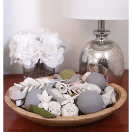 ANDALUCA Cashmere Oak Potpourri | Large 20 oz Bag + Fragrance Vial | Scents of Orchid, Eucalyptus, Mandarin, Black Rose, Cashmere Musk and Patchouli