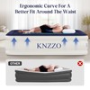 KNZZO Air Mattress Twin with Built-in Pump, Blow Up Mattress
