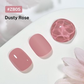 OpenLive 16.5ml Dusty Rose Nail Polish Large Volume Quick Drying Light Pink Nail Polish, Fast Drying and Long Lasting Color Nail Art DIY Home Manicure Gift for Women