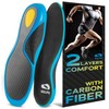 SULPO Carbon Fibre Sports Insoles with Arch Support for Comfort