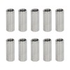 10PCS Round Coupling Nuts 304 Stainless Steel Female Thread Cylindrical