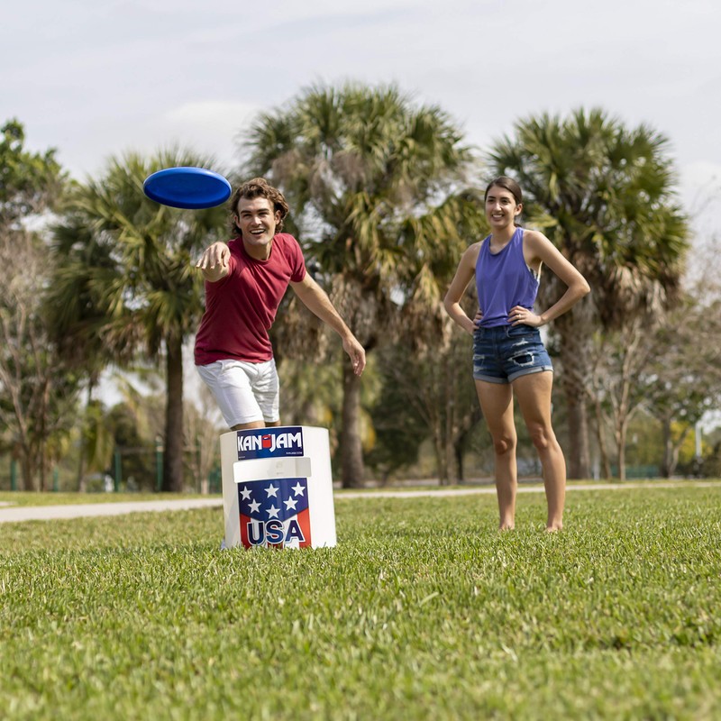 Kan Jam Original Disc Throwing Game - USA Edition red/white/blue