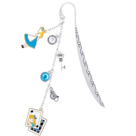 Berirexrion Fantasy Bookmark Gifts for Girls - Charm Metal Book Marks for Women Cute Unique Aesthetic Page Makers for Reading Lovers Novel Fans Readers Bookish Students Teachers Birthday School Office