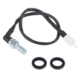 Flaconi Motorcycle Brake Light Switch, Hydraulic Brake Light Switch, Universal Motorcycle Hydraulic Brake Light Switch, Hydraulic Motorcycle, Motorcycle Brake Switch (M10 (10 mm) x 1 mm