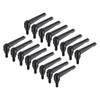 sourcing map 16pcs Lever Adjustable Handles M8 x 15mm Metric