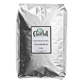 Churchill Coffee Churchill Blend 5 lb - Whole Bean