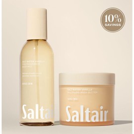 Saltair Salt Water Vanilla Body Duo - Vanilla, Sea Salt & Creamy Sandalwood