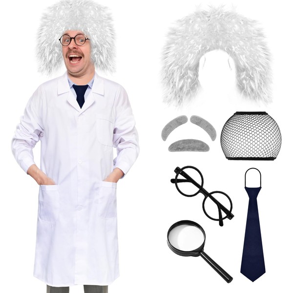 XonyiCos Adult Mad Scientist 8 Pcs Set 100th Day of