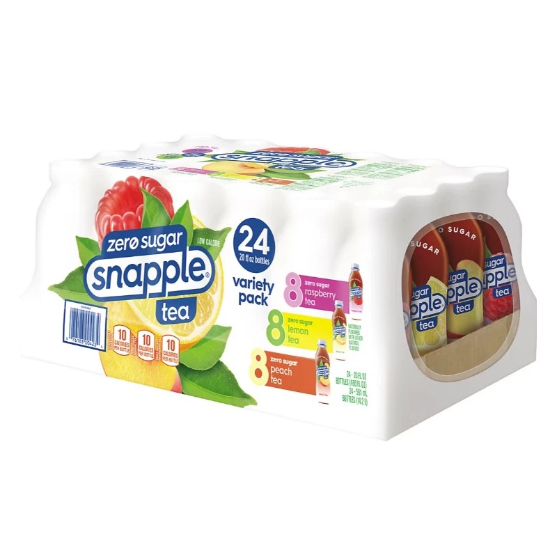 Snapple Diet Snapple Ice Tea Variety Pack, 24 pk./20 fl.