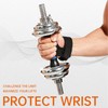 62cm/24.4in Weight Lifting Straps EVA Padded Bodybuilding Strength Training Wrist