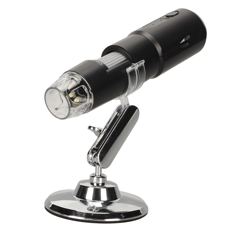 Handheld USB Microscopes 50X‑1000X Mini WiFi USB Black Wireless Digital