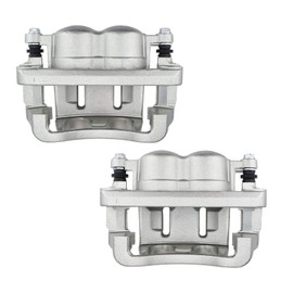 BRTEC 18B5022 18B5023 Front Disc Brake Caliper Assembly for 2005-2012 Ford F250 Super Duty,for 2005-2012 Ford F350 Super Duty-Driver and Passenger Side Front Disc Brake Calipers