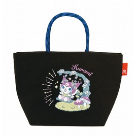 Route Tote Bag, Women's, Smaller, Tote Bag, Lunch Bag, IP. Deli. Sanrio Characters-A 8490 (02 Kuromi)