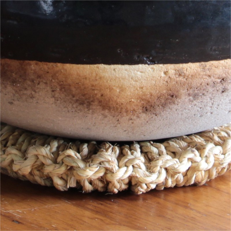 Matsuno having Walla 釜敷ki (Small: approximately/15 cm)/Made in Japan Trivet