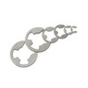 BOZONLI Stainless Steel E-Clip Circlip, E-Clip Internal External Snap Ring