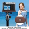 MUZIRI KINOKOO Fuji GFX100 RF Case, Genuine Leather Protective Half