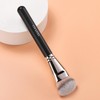 TEOYALL Flat Angled Foundation Brush, Large Dense Synthetic Bristles Kabuki