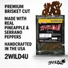 Pineapple Serrano Beef Jerky | Spicy Sweet Brisket Cut Jerky