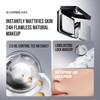 CARSLAN 2.0 Black Magnet Soft Focus Powder, Waterproof Translucent Pressed