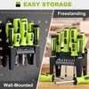 FASTPRO 21-Piece Magnetic Screwdrivers Set with Organizer Rack, Slotted Phillips
