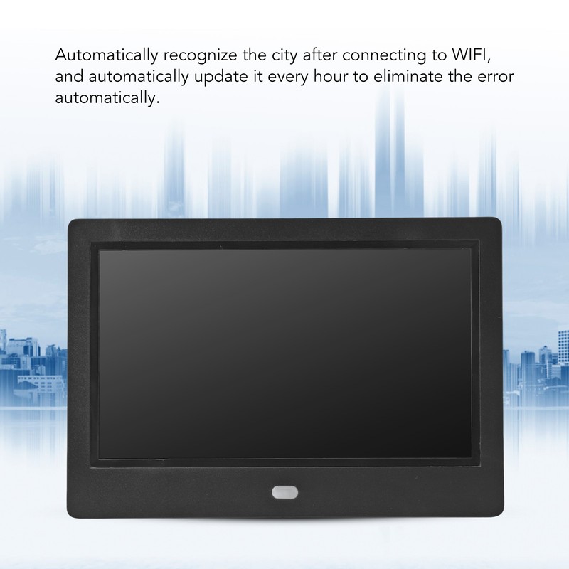6.8 Inch Digital Wifi Clock Weather Forecast Dementia Clock with