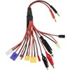 VOLTCRAFT Charging Cable [1x EC5 Plug, Tamiya Plug, XT90 Plug,
