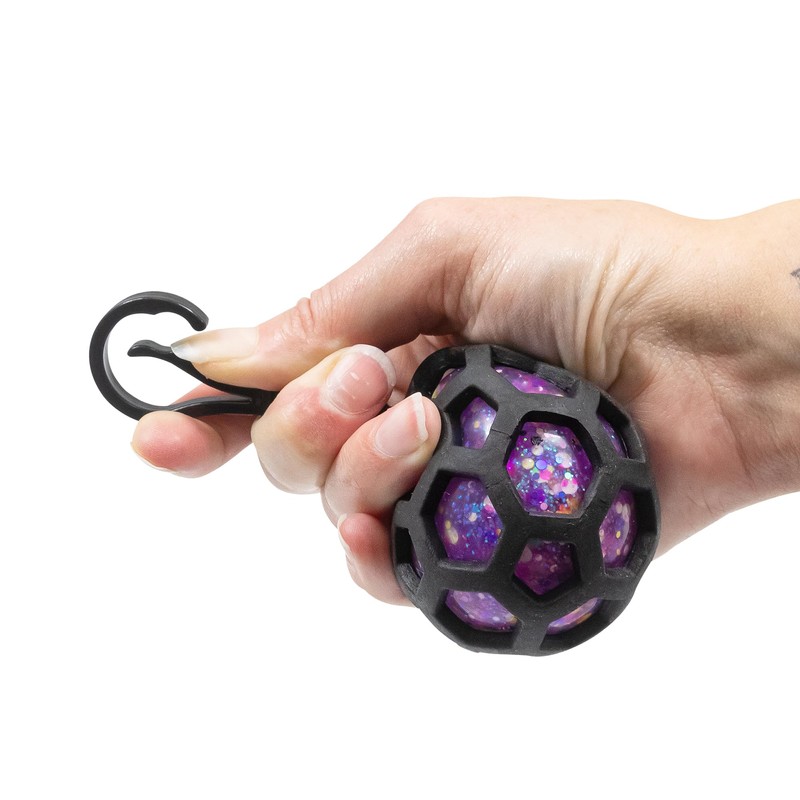 Tobar SCRUNCHEMS FUSION STRESS SQUISH BALL KEYRING Toy