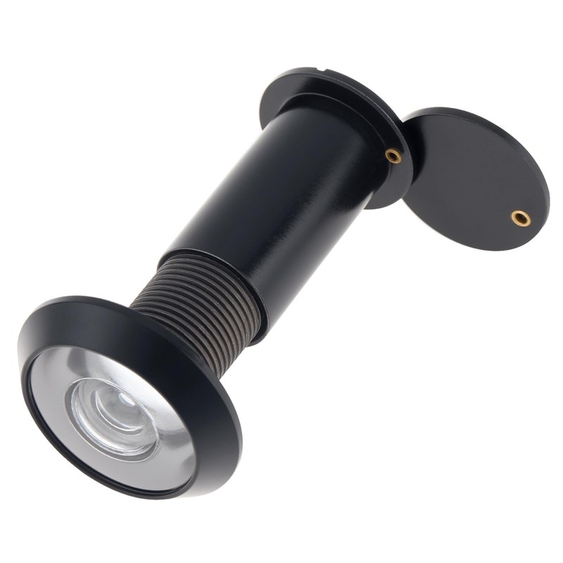 HOJLKLD Door Viewer Peephole, 220-degree Solid Brass Peep Hole for