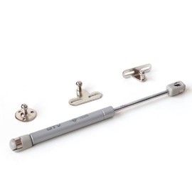 1 Pair x 100Nm Gas Strut Stay Lift Cabinet Cupboard Door Soft Close Hinge