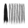 BOHOBABE 12 Inch Thin Synthetic Dreadlock Extensions 0.6cm 20 Strands