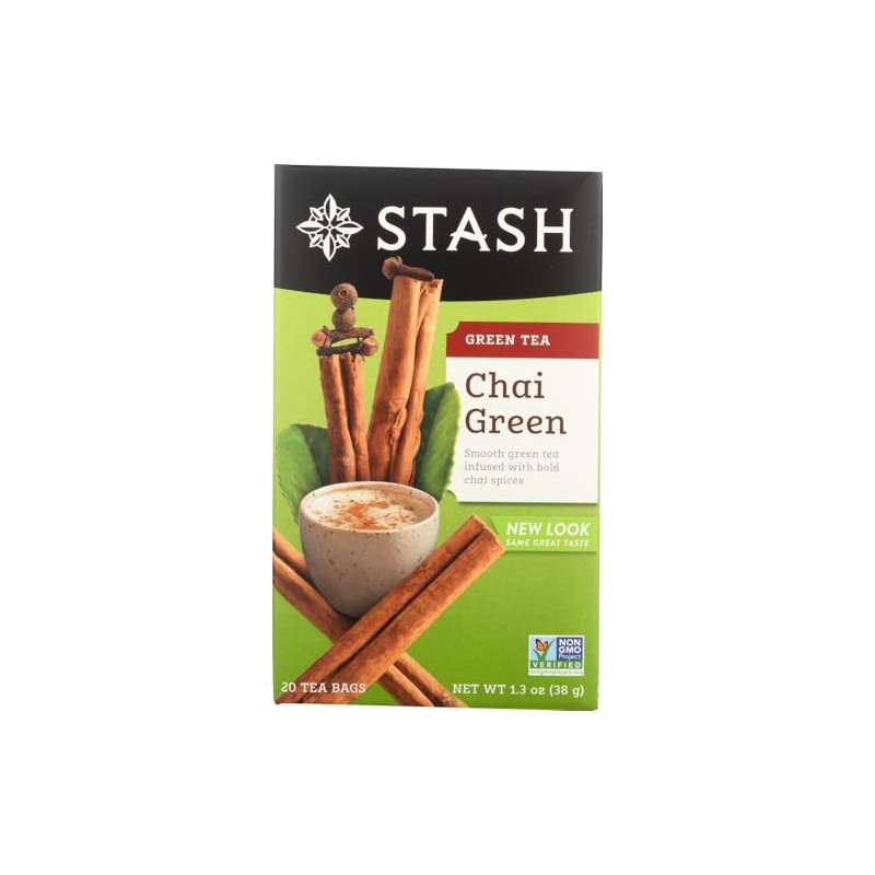 Stash Tea Chai Green Tea, 20 ct, 2 pk
