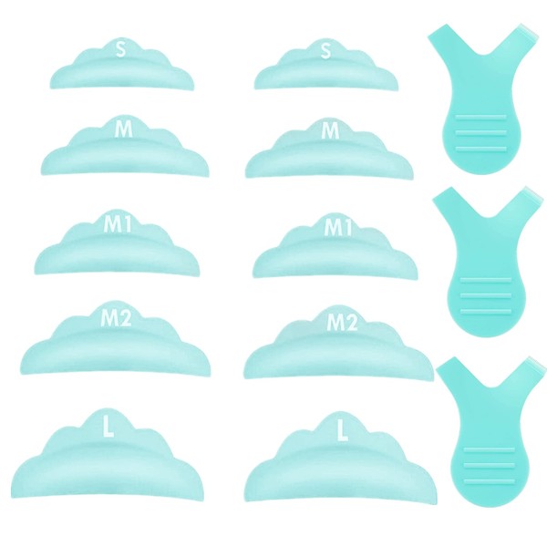 Liber beauty Lash Lift Pads,DIY Eyelash Lift Pads,Eyealsh Perm Rods,Lash