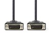 NEDIS DVI Cable, DVI-I 24+5-pin Male-DVI-I 24+5-pin Male, Black, 2.0