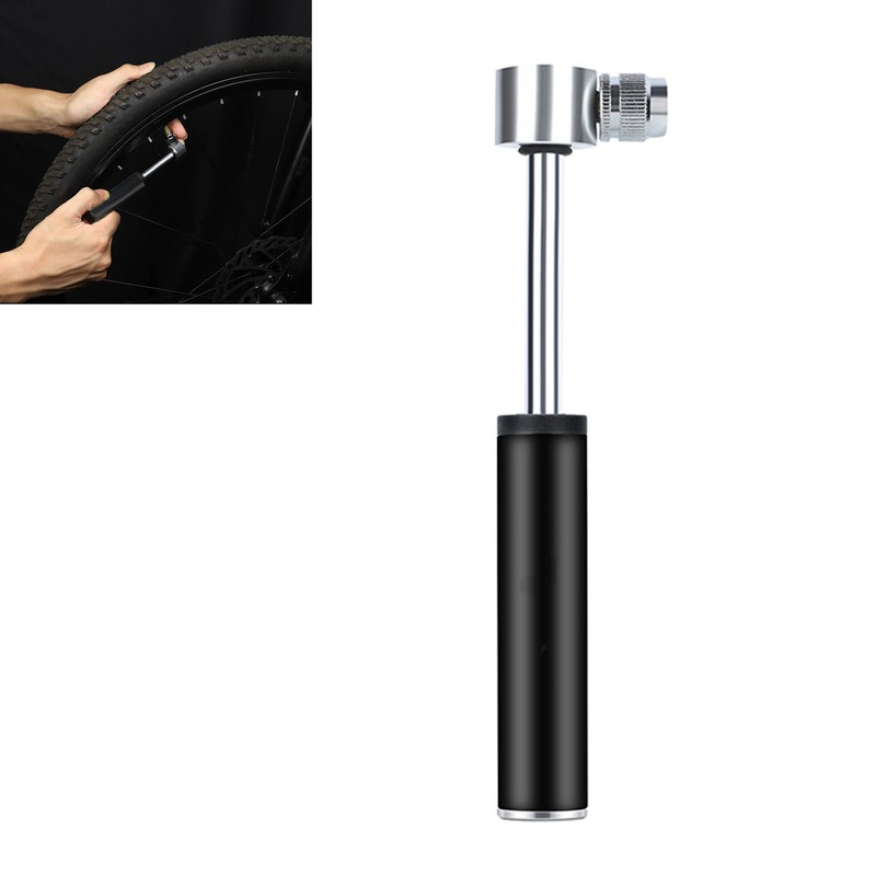 Hand Mini Bike Pump Air Hose Inflator Portable for Tire