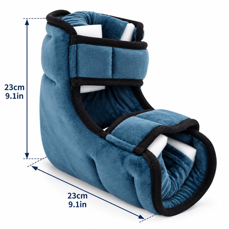 2pcs Heel Protector Cushion Anti Bedsore Relieve Pressure Adjustable Skin