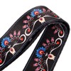 Abaodam Guitar Strap Banjo Shoulder Strap Vintage Printed Adjustable Shoulder