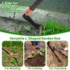 ABtool L Shaped Hoe Garden Tool,Gardening Weeding Tools with 71