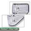 GRAND ORANGE Tail Lights Assembly Rear Lights Compatible with 2009-2014